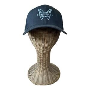 Black Benchmade Mesh Trucker Hat Cap SnapBack Richardson OS